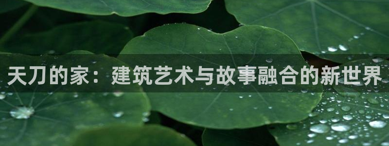 富联娱乐主管前原判官333OO：天刀的家：建筑艺术与故事融合的新世界