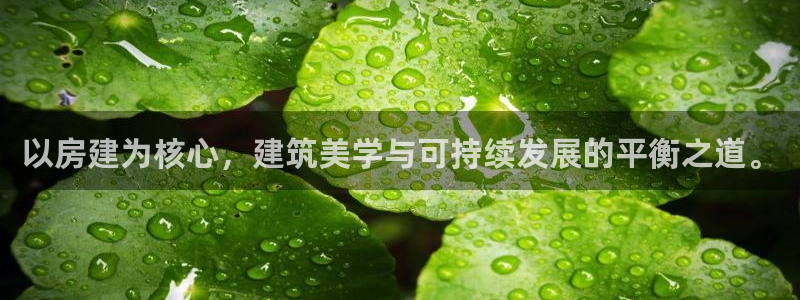 富联娱乐注册解判官333OO：以房建为核心，建筑美学与可持续发展的平衡之道。