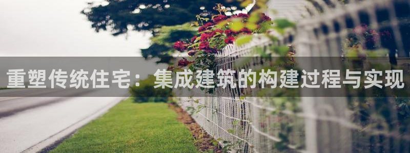 富联娱乐注册地址上海：重塑传统住宅：集成建筑的构建过程与实现