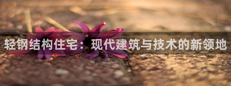富联娱乐土六七五一38：轻钢结构住宅：现代建筑与技术的新领地