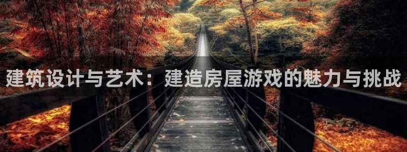 富联娱乐若七九九：建筑设计与艺术：建造房屋游戏的魅力与挑战